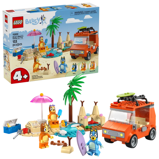 LEGO® 11202 Bluey's Beach & Family Car Trip