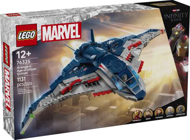 LEGO® 76325 Avengers: Age of Ultron Quinjet