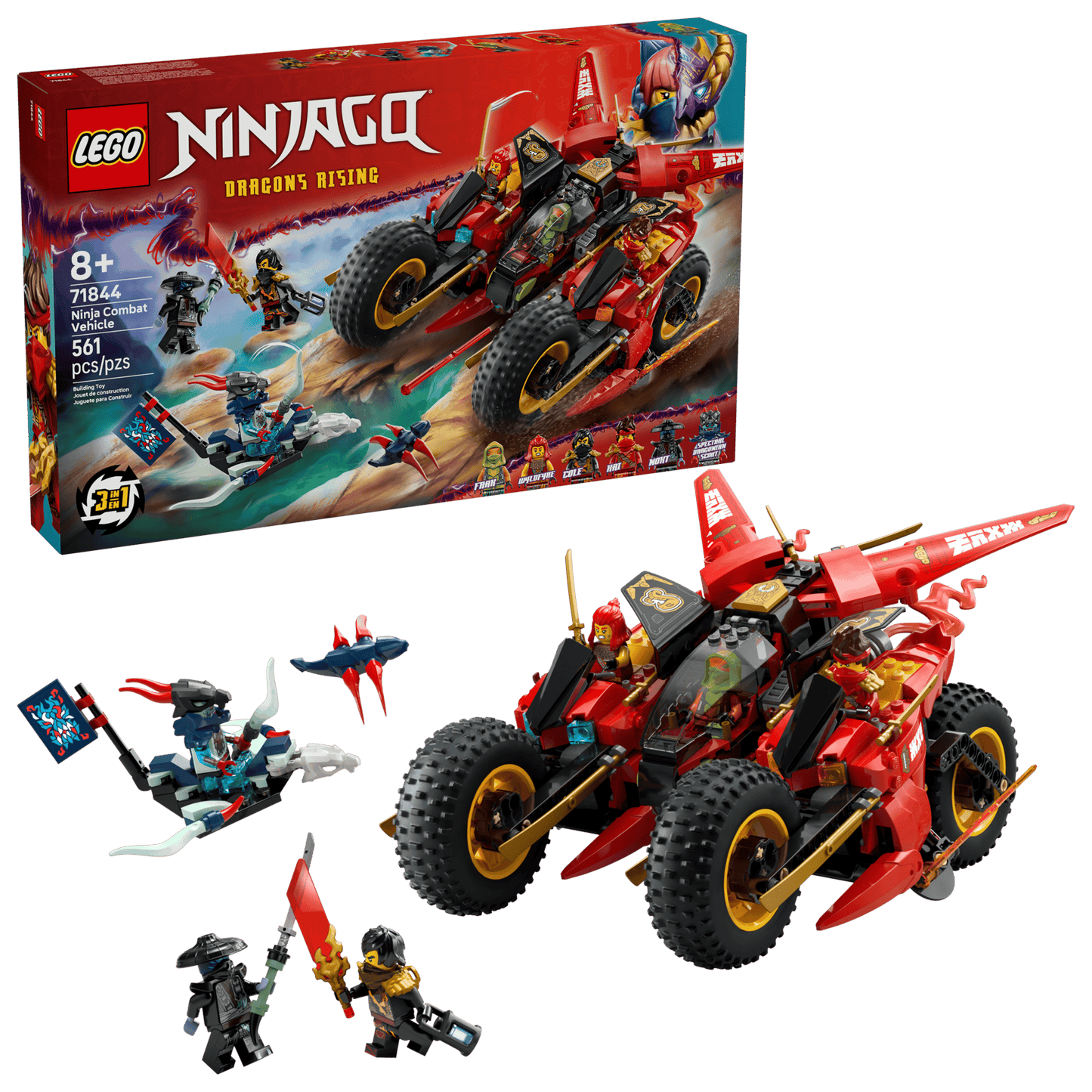 LEGO® 71844 Ninja Combat Vehicle