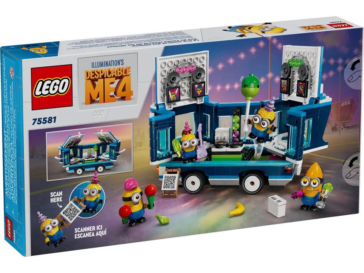 LEGO® 75581 Minions' Music Party Bus