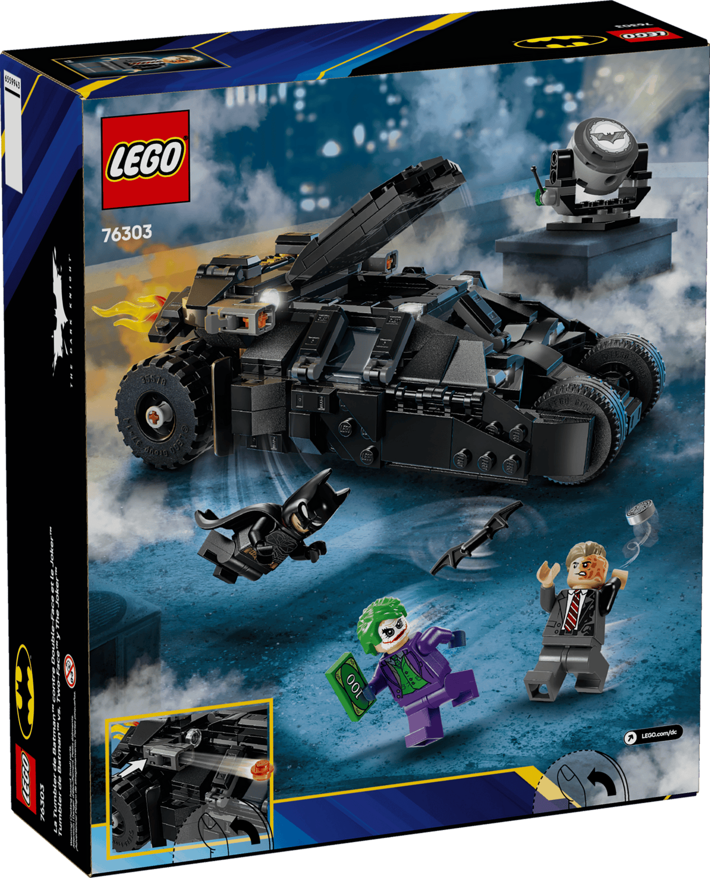 LEGO® 76303 Batman™ Tumbler vs. Two-Face™ & The Joker™