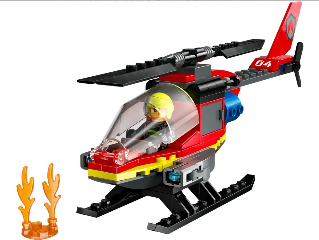 LEGO® 60411 Fire Rescue Helicopter