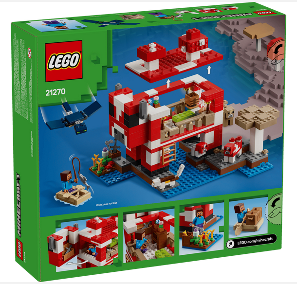 LEGO® 21270 The Mushroom House