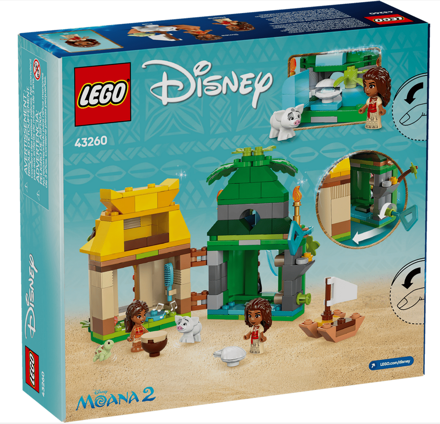LEGO® 43260 Moana's Island Fun