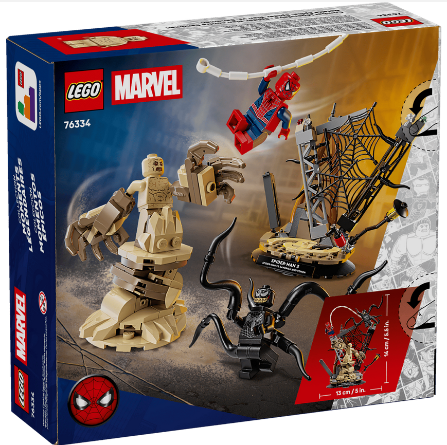 LEGO® 76334 Epic Battle: Spider-Man vs Sandman