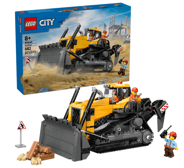LEGO® 60466 Yellow Bulldozer