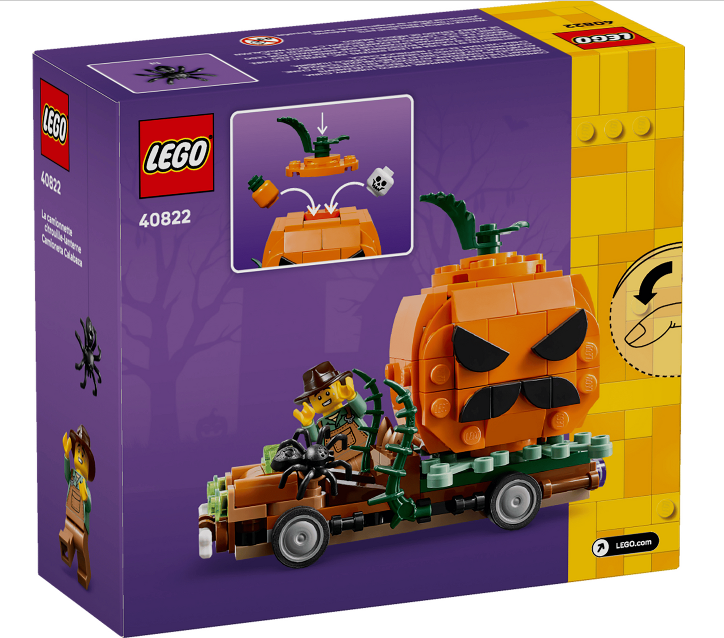 LEGO® 40822 Jack-O'-Lantern Pickup Truck
