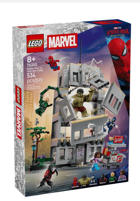 LEGO® 76350 Spider-Man vs. Hulk Epic Clash
