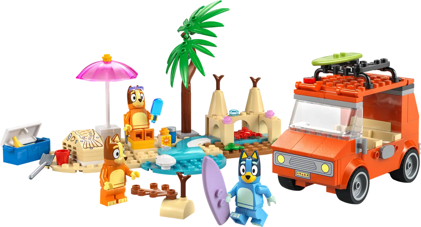 LEGO® 11202 Bluey's Beach & Family Car Trip