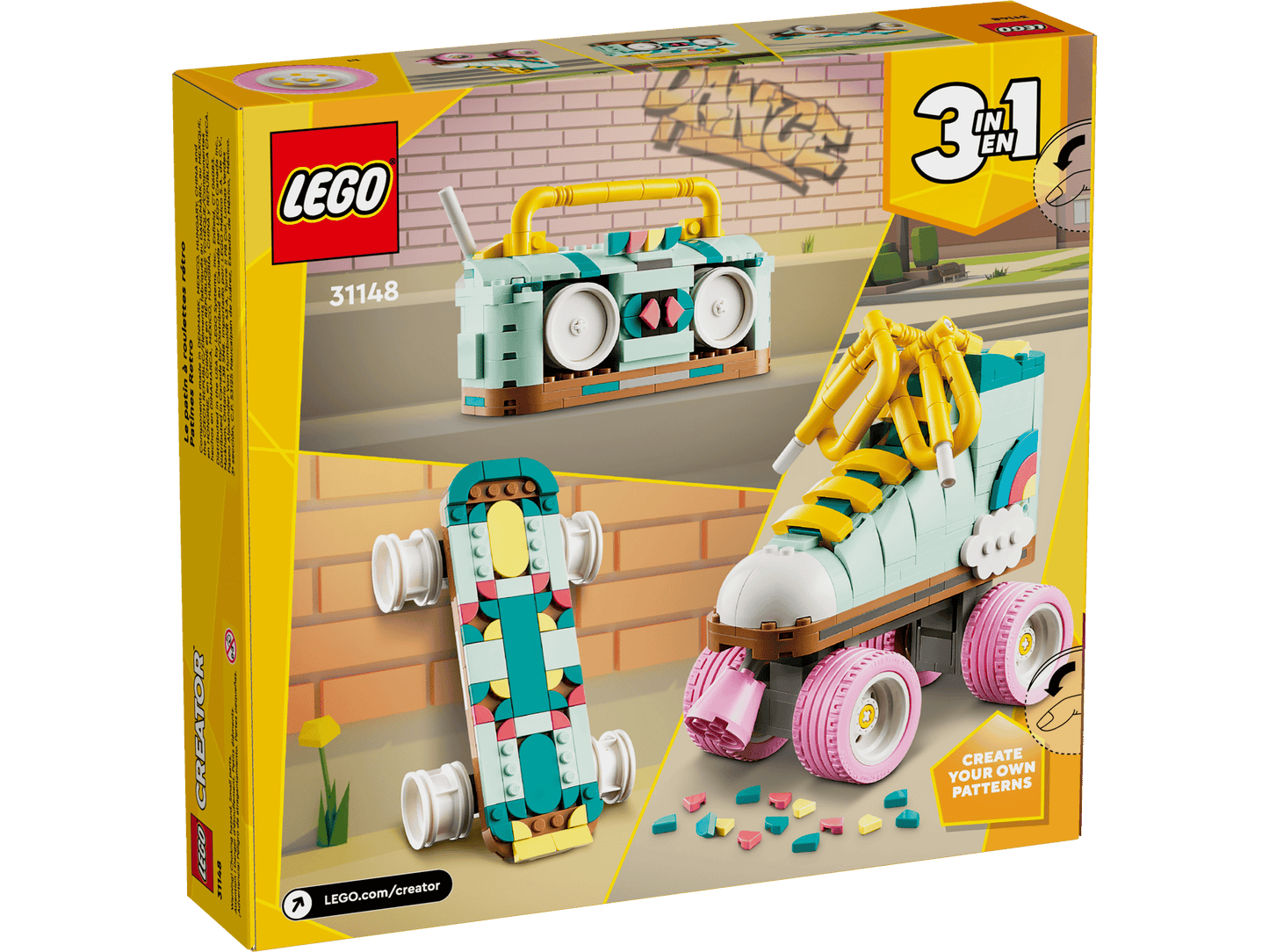 LEGO® 31148 Retro Roller Skate