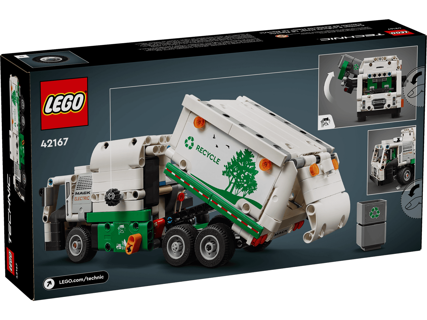 LEGO® 42167 Mack® LR Electric Garbage Truck