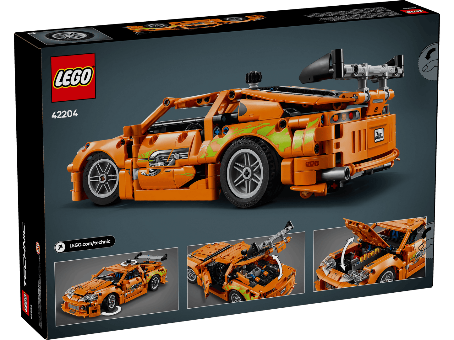 LEGO® 42204 Fast and Furious Toyota Supra MK4