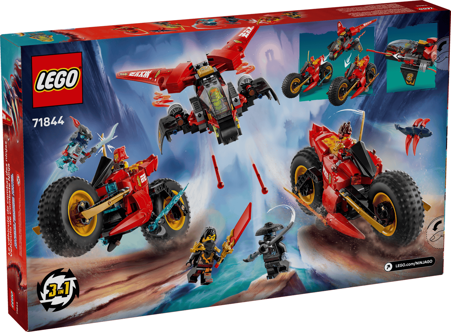 LEGO® 71844 Ninja Combat Vehicle