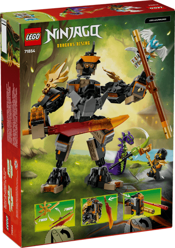 LEGO® 71854 Cole's Mission Mech & Dragon Zane