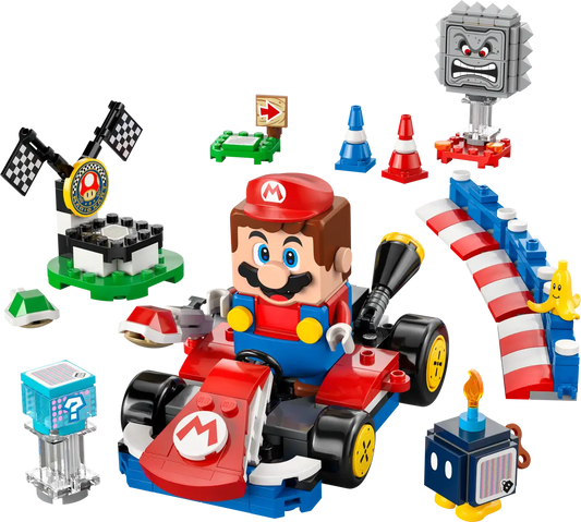 LEGO® 72043 Mario Kart™ – Interactive LEGO® Mario™ & Standard Kart