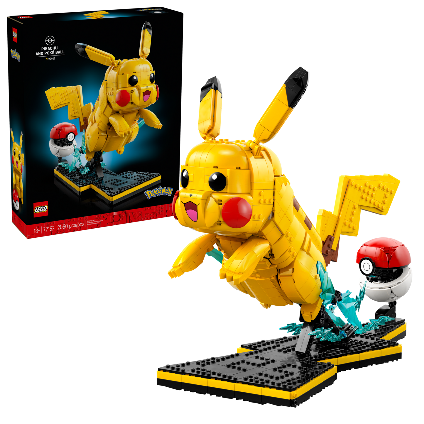 LEGO® 72152 Pikachu and Poké Ball