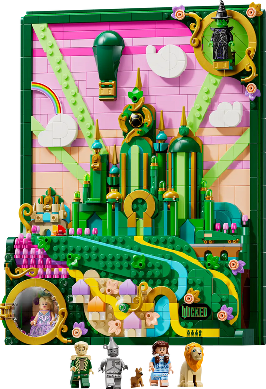 LEGO® 75685 Emerald City Wall Art