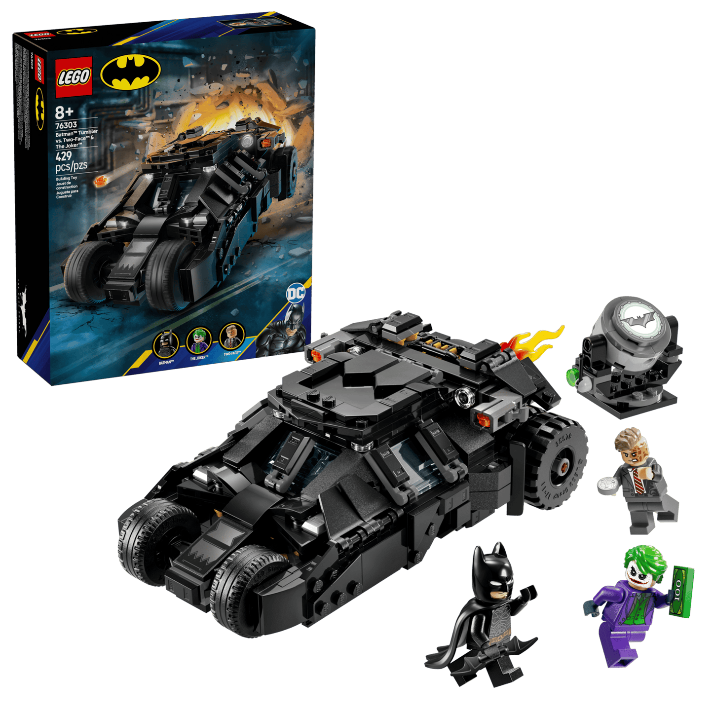 LEGO® 76303 Batman™ Tumbler vs. Two-Face™ & The Joker™