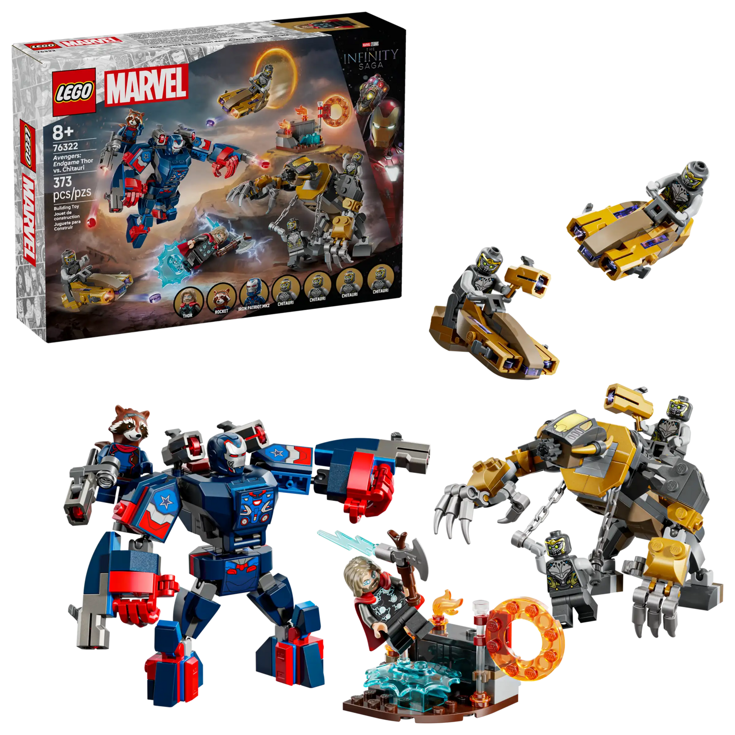 LEGO® 76322 Avengers: Endgame Thor vs. Chitauri