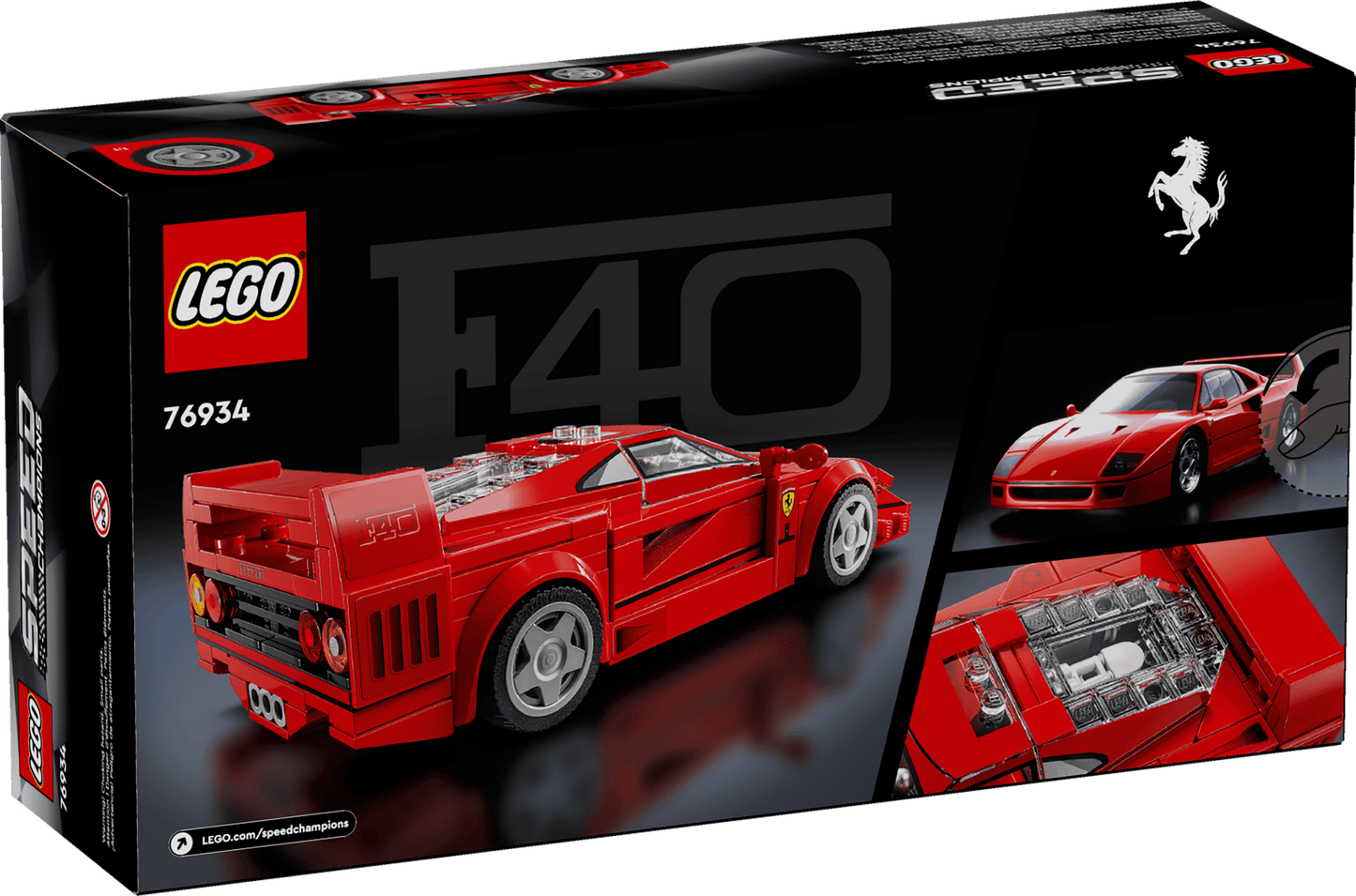 LEGO® 76934 Ferrari F40 Supercar