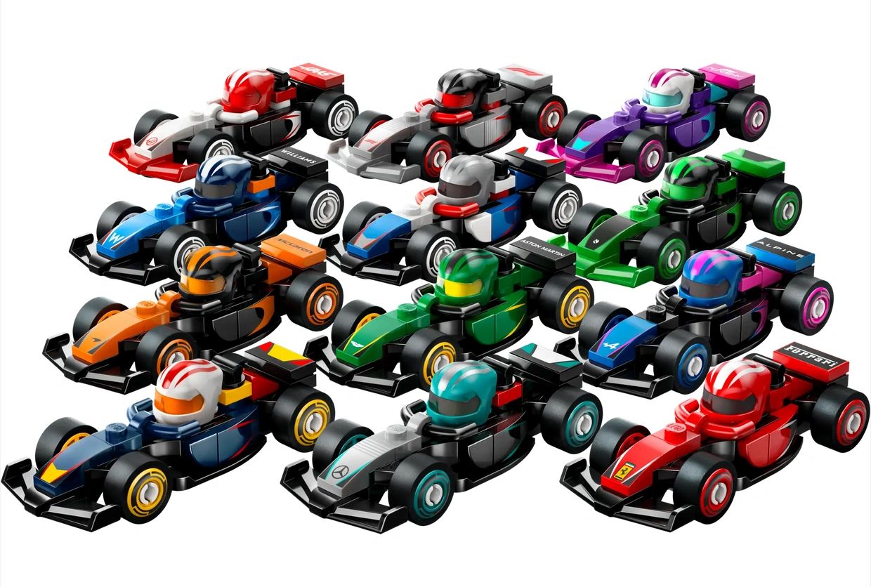 LEGO® 66796 F1® Collectible Race Cars 6 Pack
