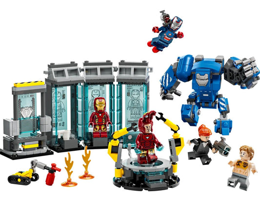 LEGO® 76315 Iron Man's Laboratory: Hall of Armor