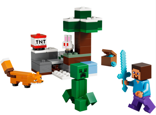 LEGO® 21583 Steve's Taiga Adventure