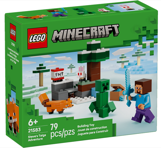 LEGO® 21583 Steve's Taiga Adventure