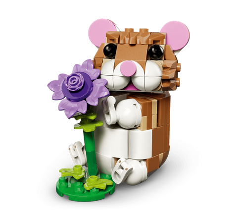 LEGO® 31376 3 in 1 Cute Hamster with a Flower