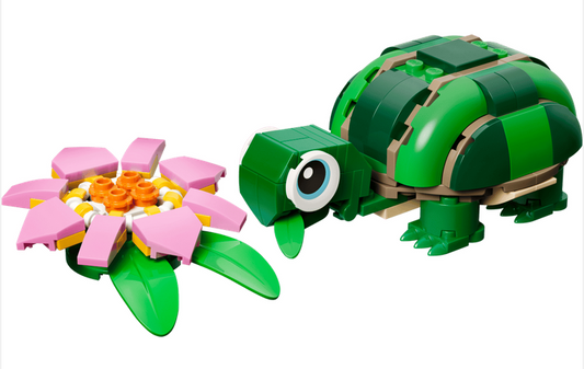 LEGO® 31377 3 in 1 Turtle with a Water Lily Flower