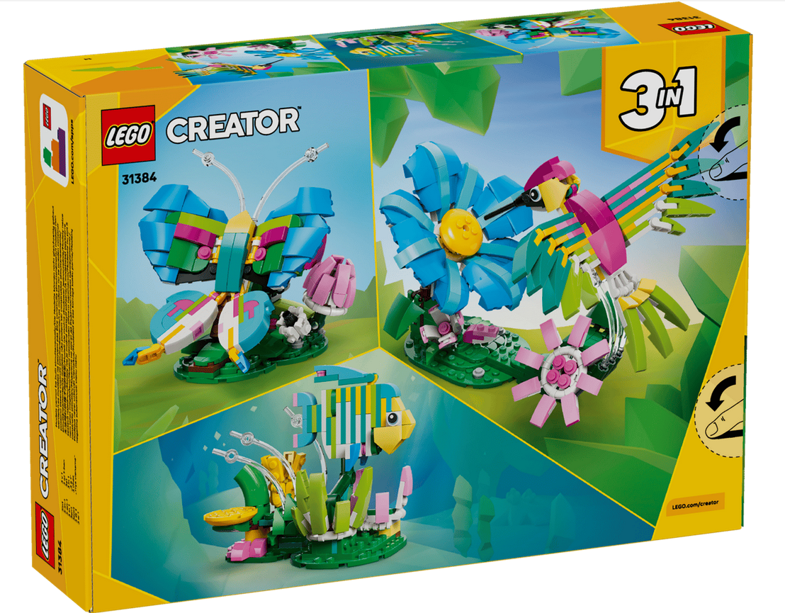 LEGO® 31384 3 in 1 Wild Animals: Colorful Hummingbird