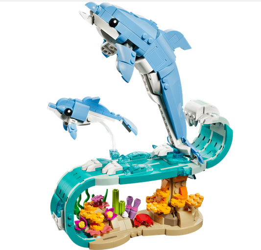 LEGO® 31385 3 in 1 Sea Animals: Beautiful Dolphins