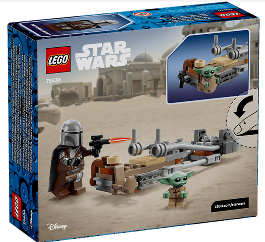 LEGO® 75436 The Mandalorian and Grogu's Speeder Bike