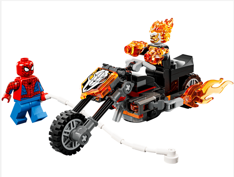 LEGO® 76335 Spider-Man vs. Ghost Rider Motorcycle
