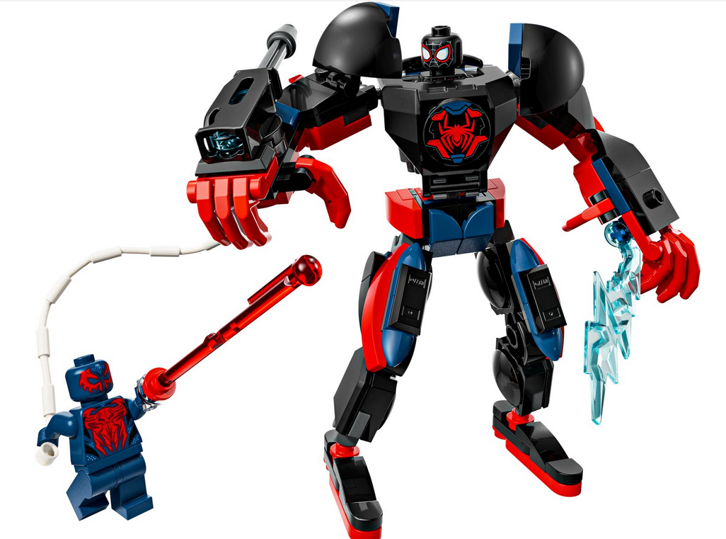 LEGO® 76337 Miles Morales Mech vs. Spider-Man 2099