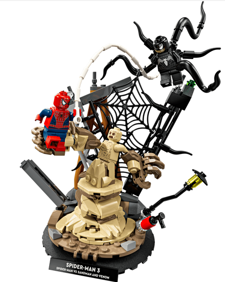 LEGO® 76334 Epic Battle: Spider-Man vs Sandman