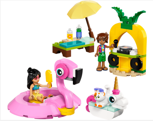 LEGO® 42658 Unicorn and Flamingo Pool Party