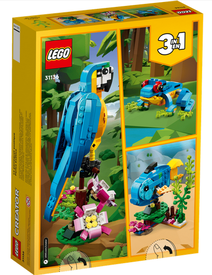 LEGO® 31136 3 in 1 Exotic Parrot