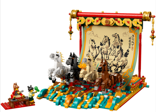 LEGO® 80119 Galloping Horses Canvas