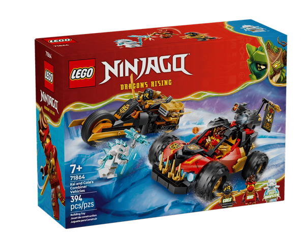 LEGO® 71864 Kai and Cole's Combiner Vehicles