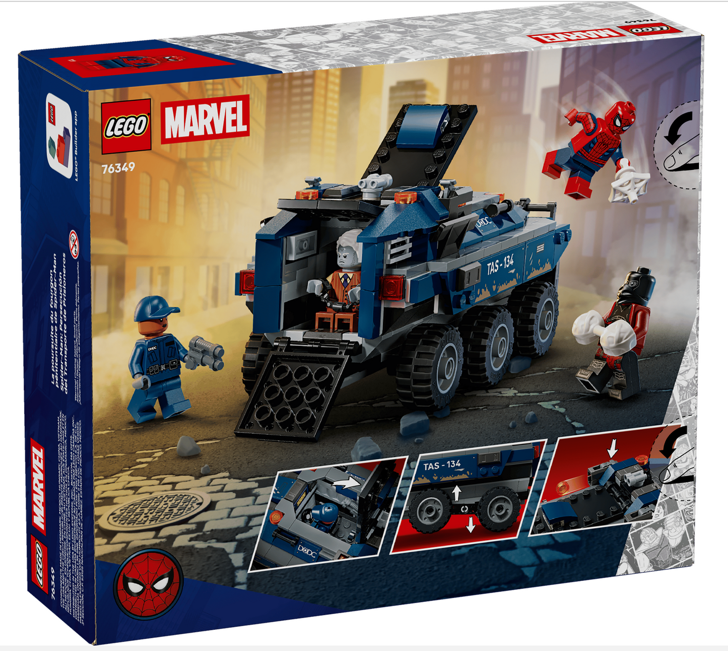 LEGO® 76349 Spider-Man Prison Transport Chase