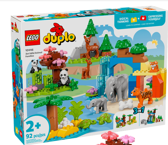 DUPLO® 3in1 Wild Animal Families