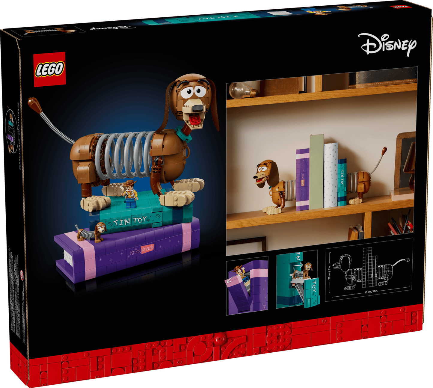 LEGO® 43301 Toy Story Slinky Dog Bookends